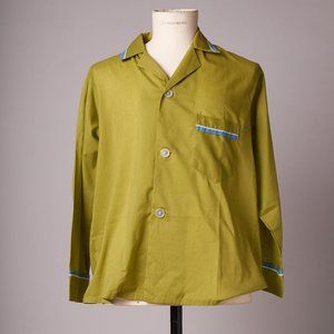 1950's Men's Pajama Top Shirt